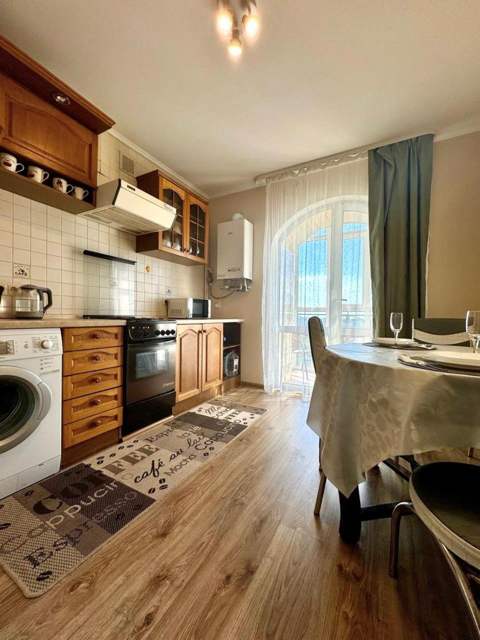 Apartpoltava Новий Будинок, В Самому Центрі 2-Окремі Кімнати, Панорамний Балкон Kültér fotó